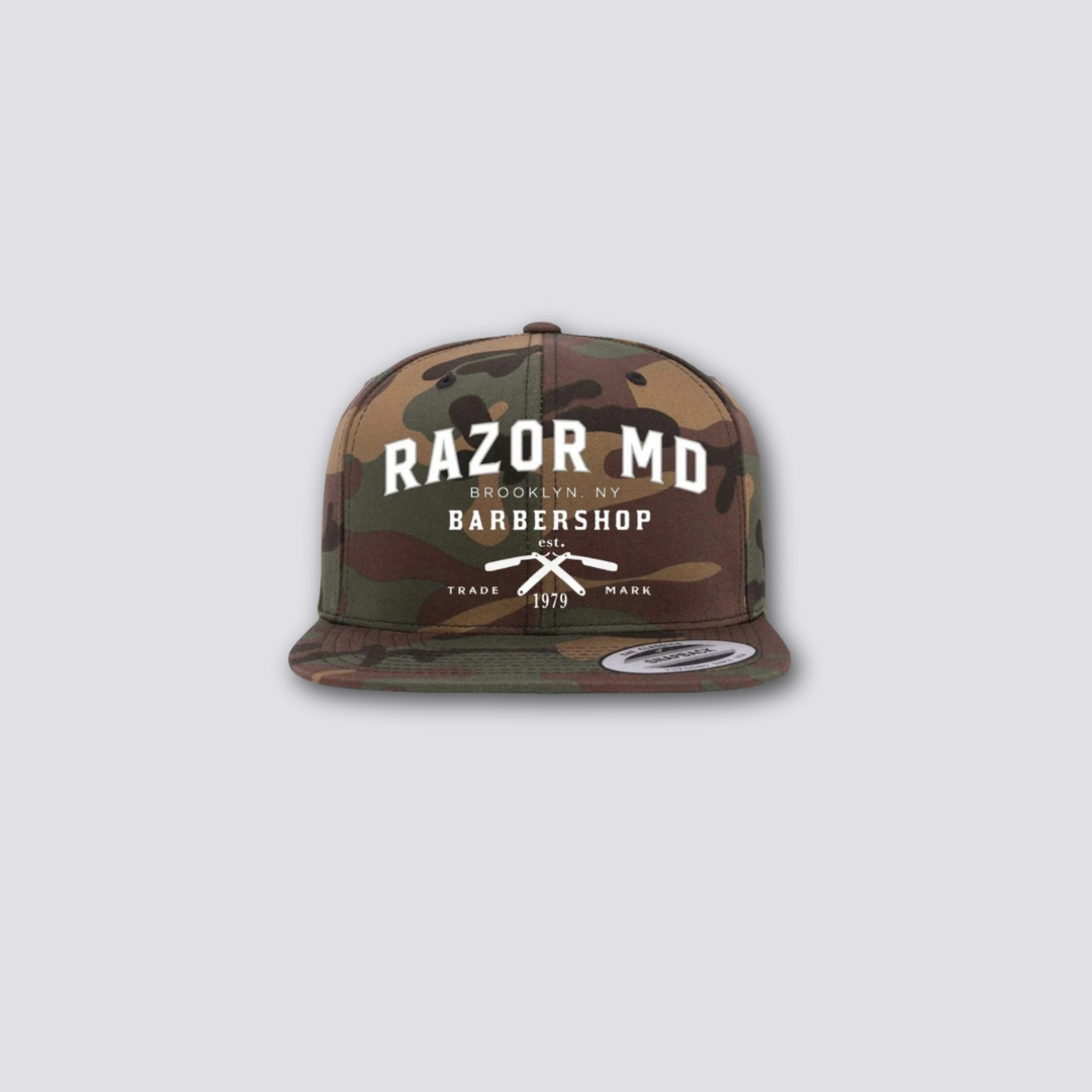 Barbershop Hat - Snapback - Camo