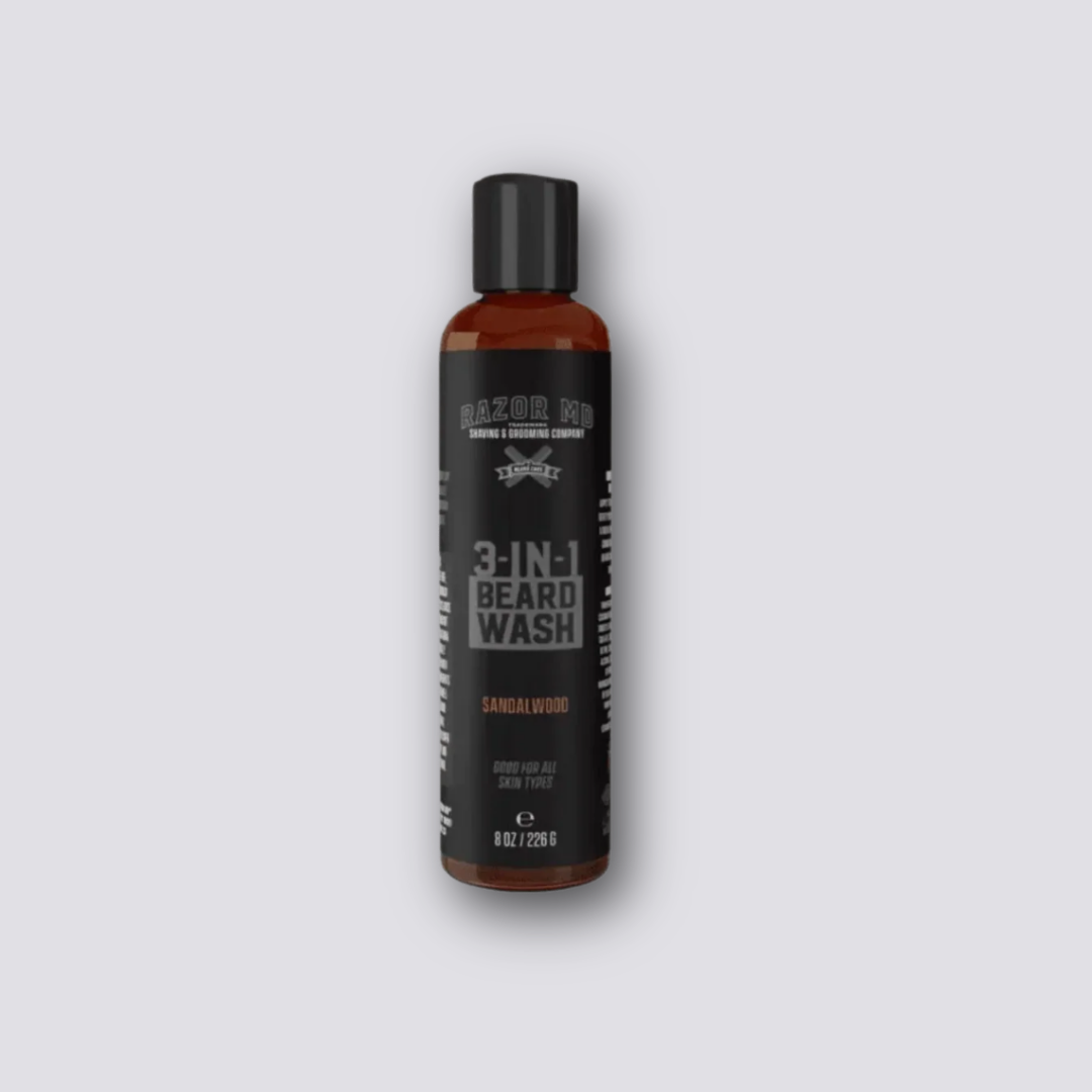 3 in 1 BEARD WASH - Sandalwood