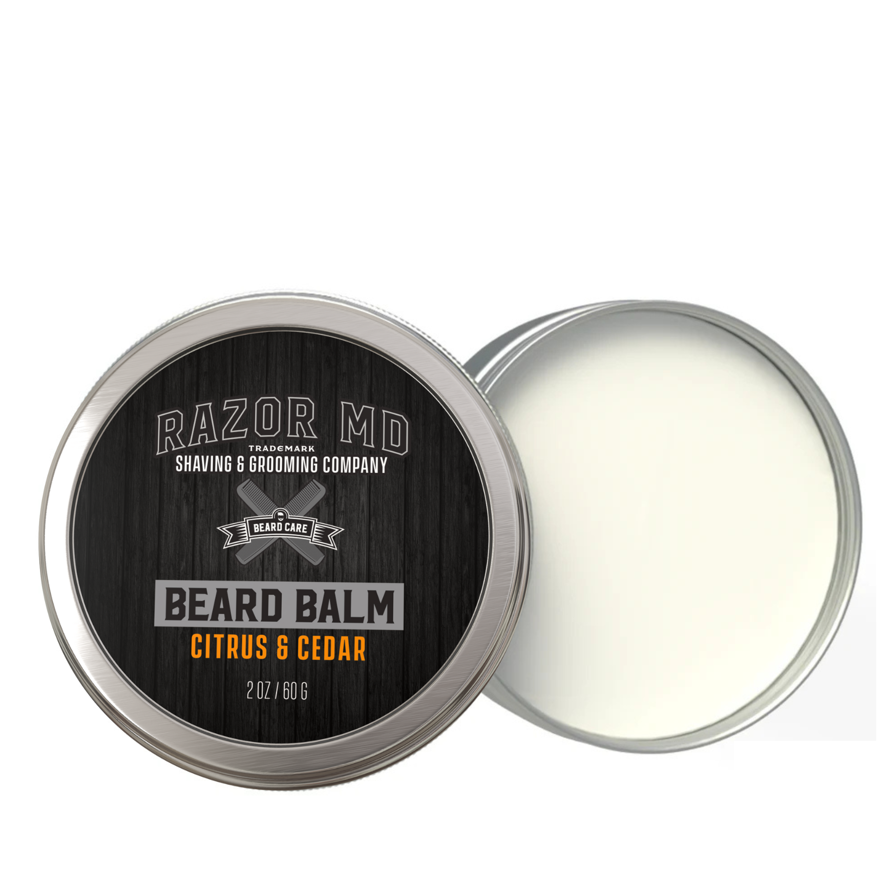 Beard Balm - Citrus & Cedar - 2oz - MADE IN USA