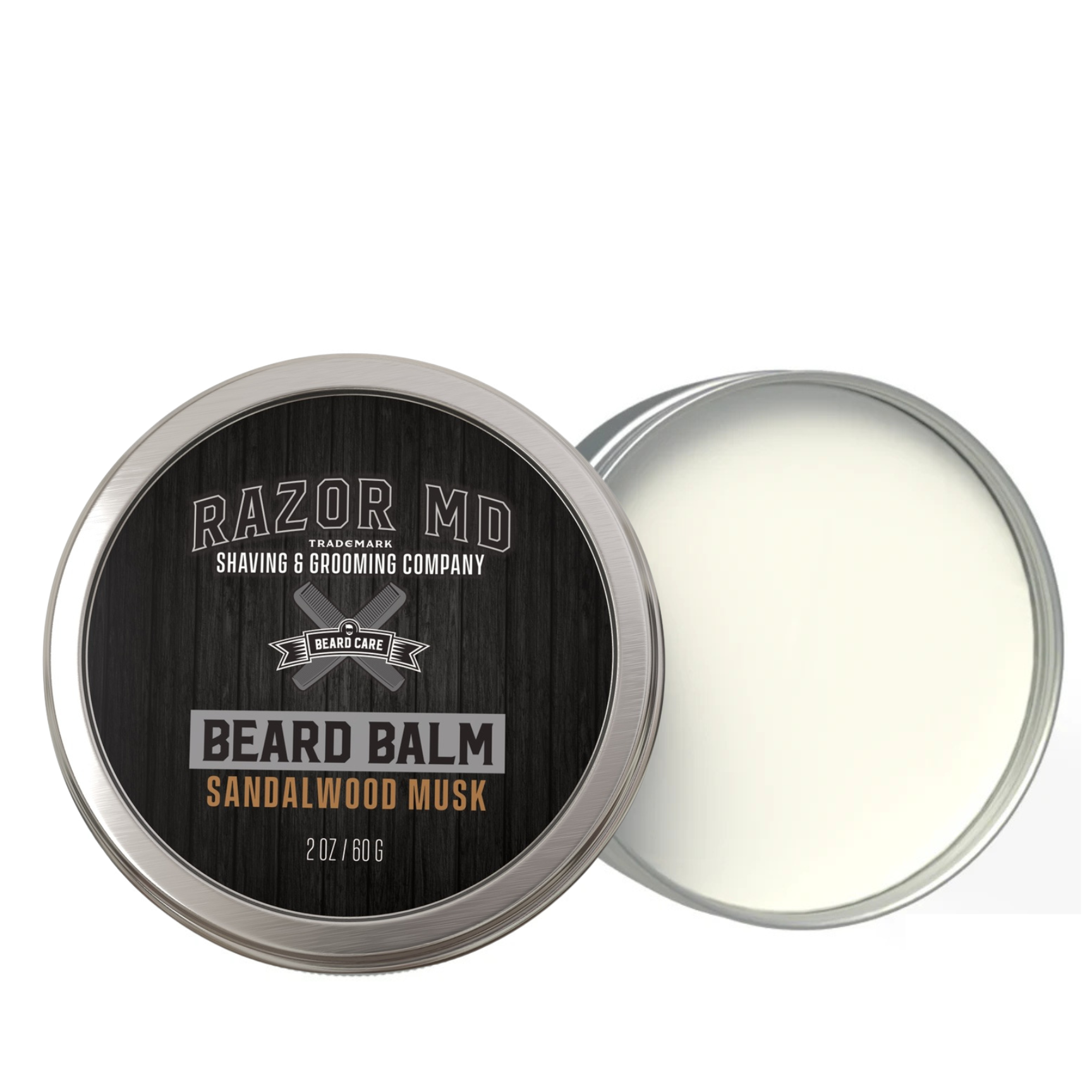 Beard Balm - Sandalwood Musk - 2oz - MADE IN USA