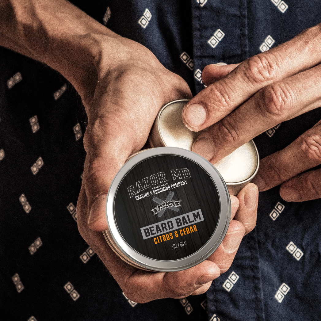 Beard Balm - Citrus & Cedar - 2oz - MADE IN USA