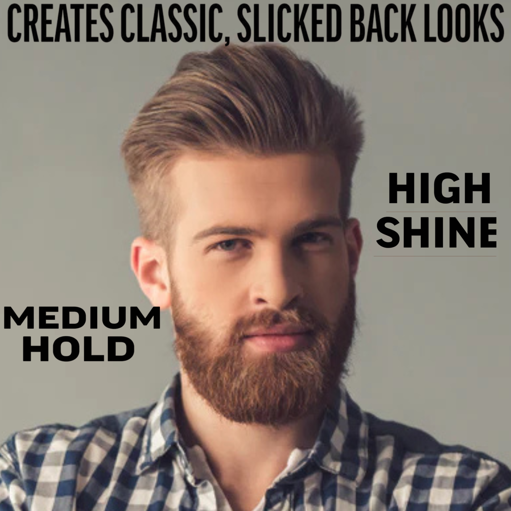 Hair Styling Pomade - Water Based - 3.75oz - MADE IN USA