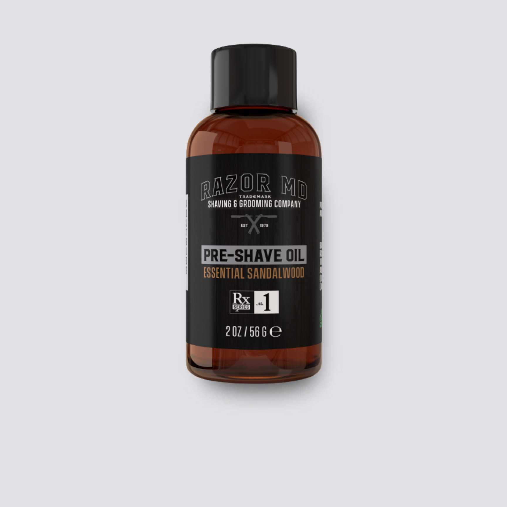 Pre-shave Oil Serum - Sandalwood - 2oz - MADE IN USA