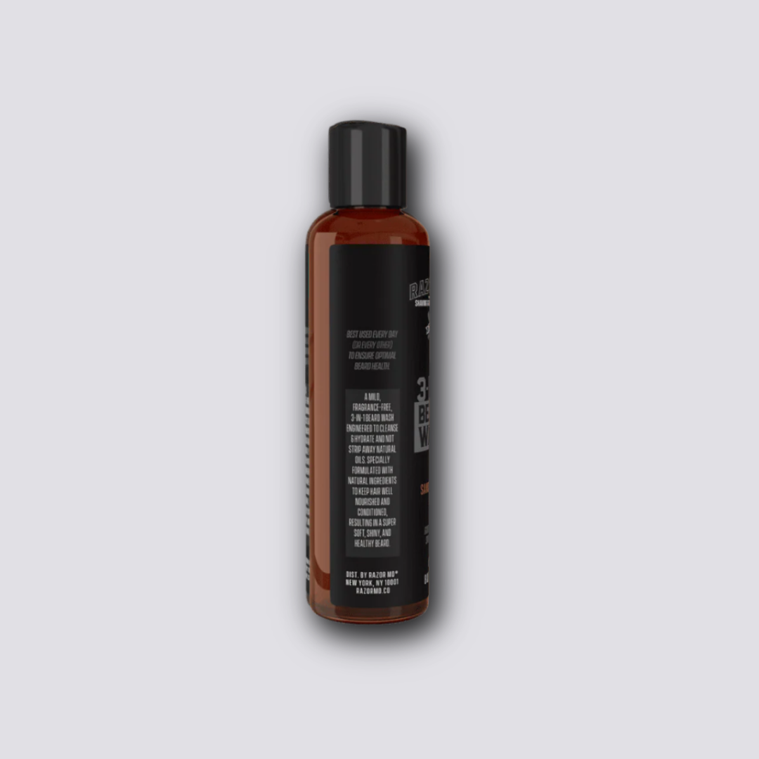 3 in 1 BEARD WASH - Sandalwood