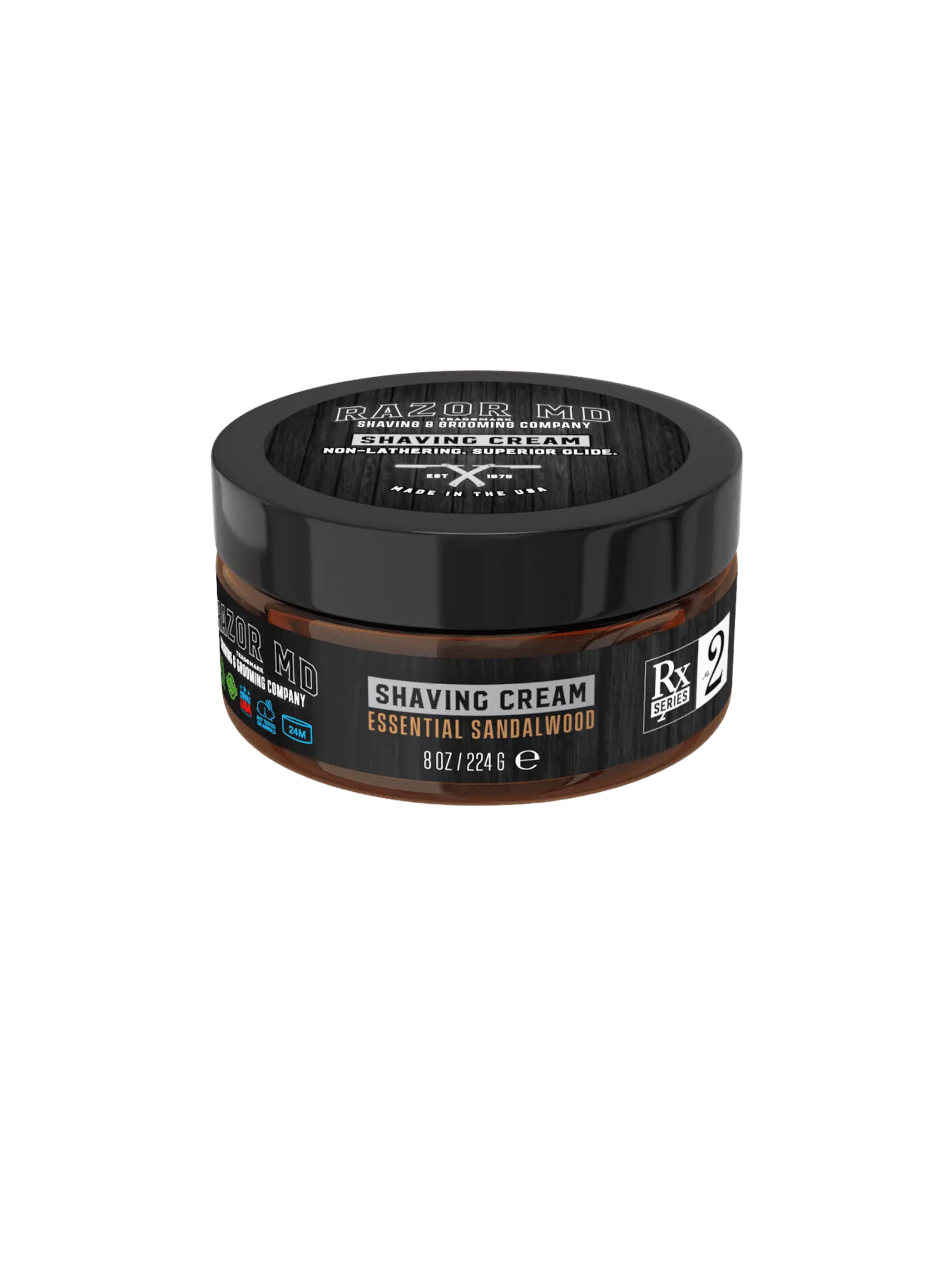 Shave Cream – Sandalwood (Non-Lathering)