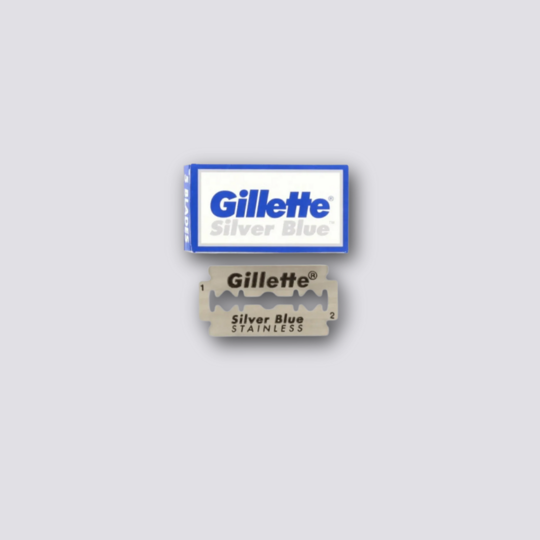 Gillette® Silver Blue Double Edge Safety Razor Blade - 100 Blades
