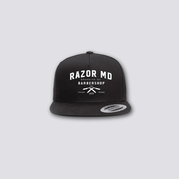 Gorra de barbería - Snapback negra