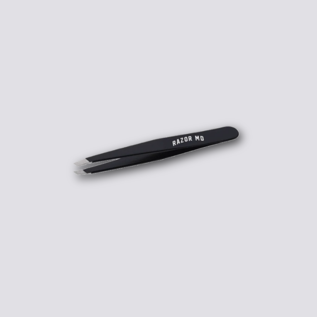 RAZOR MD Slanted Blackout TWEEZERS