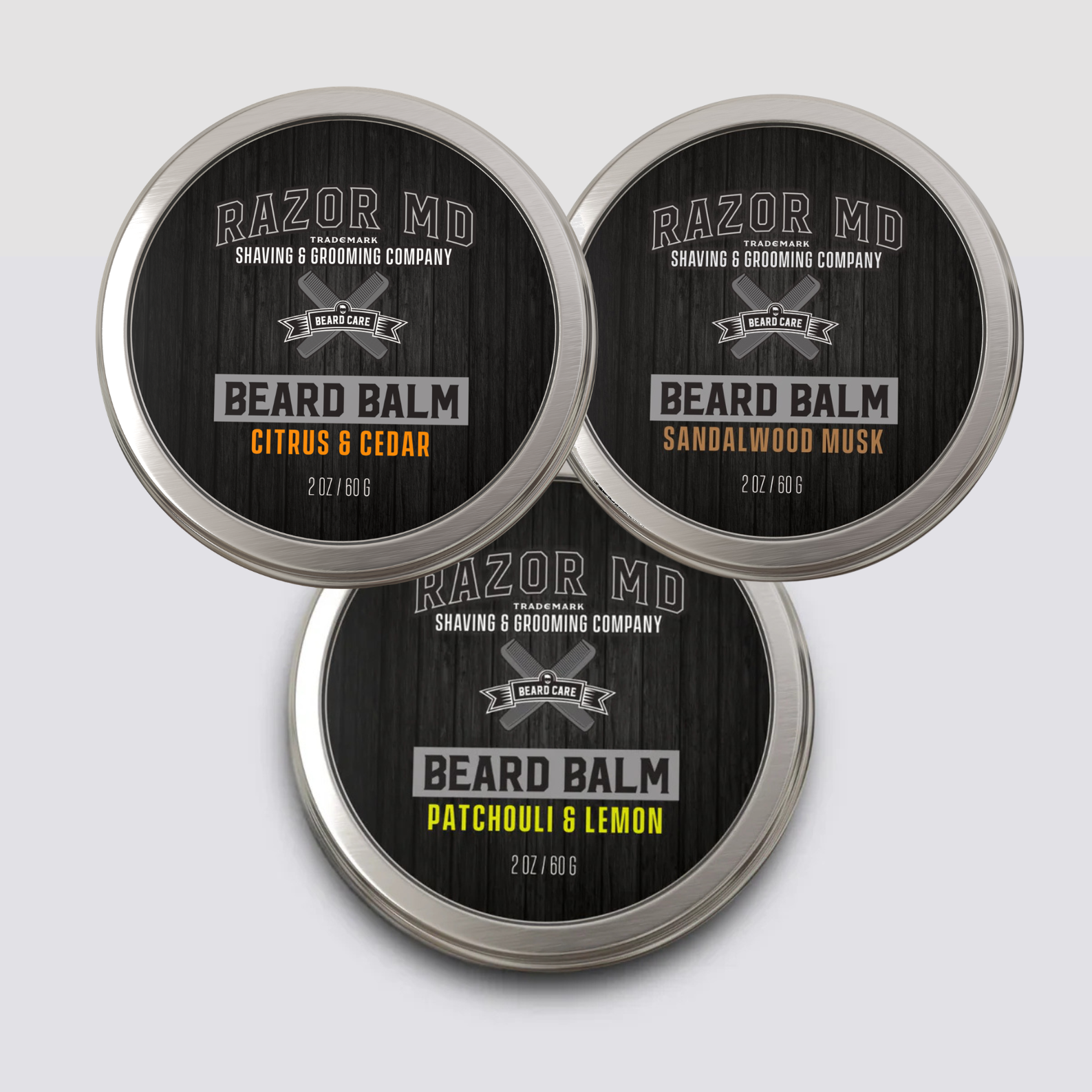Beard Balms - 3 pack