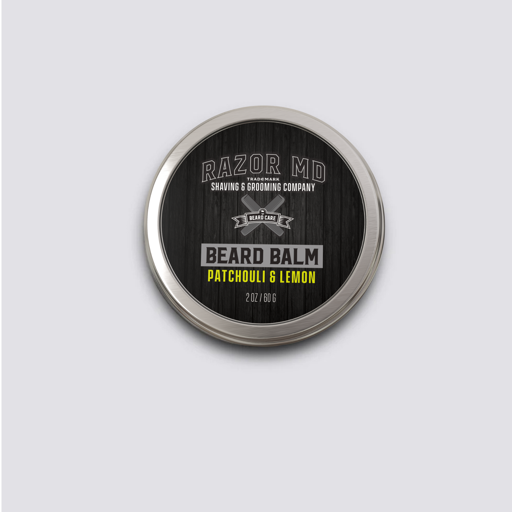 Beard Balm - Patchouli & Lemon - 2oz - MADE IN USA