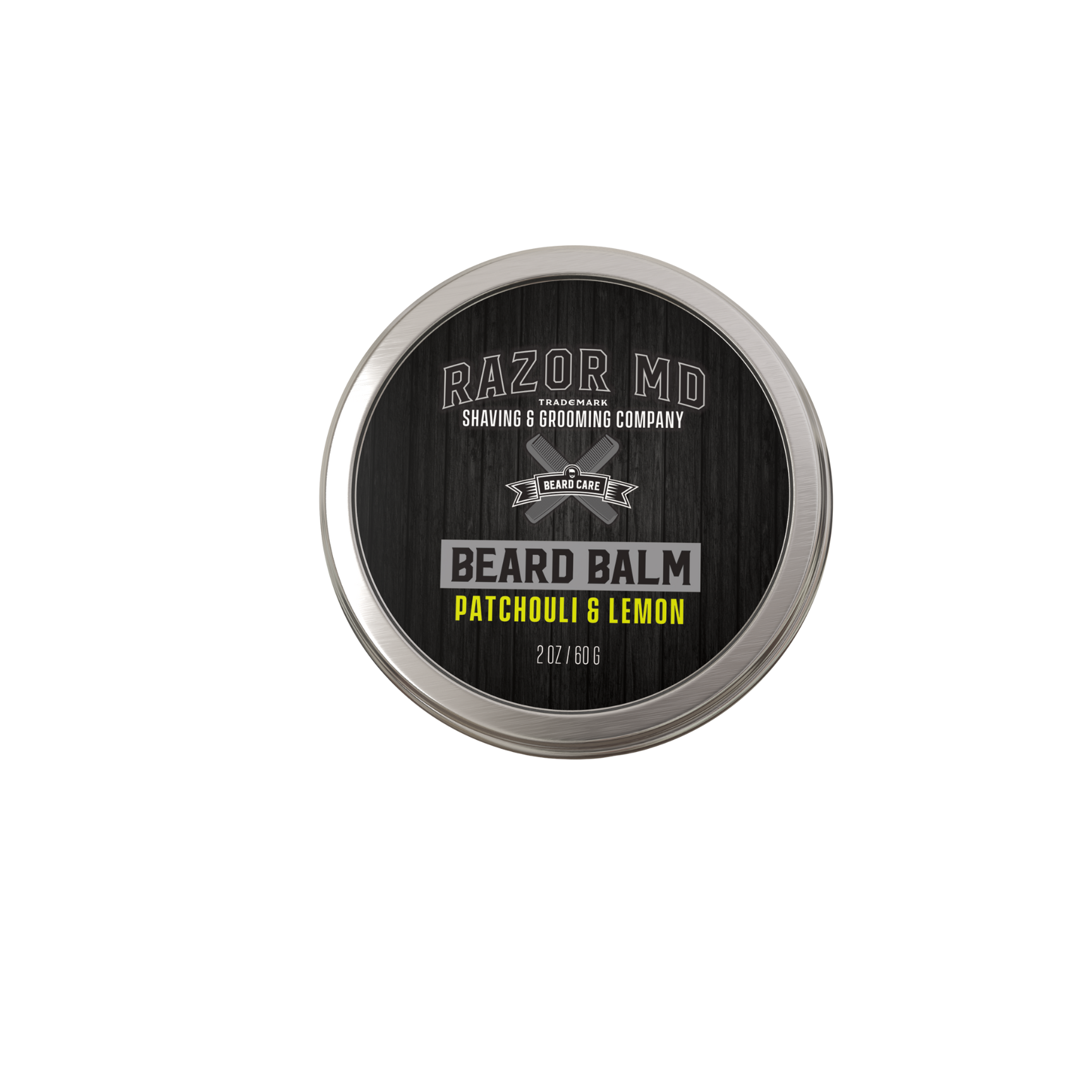 Beard Balm - Patchouli & Lemon - 2oz - MADE IN USA