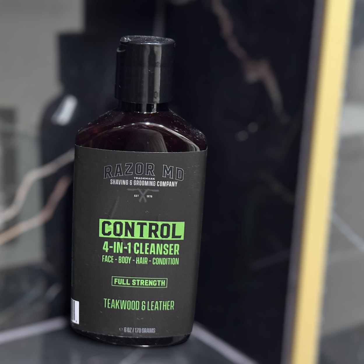 4-in-1 CONTROL WASH for FACE - BODY - HAIR - CONDITION - 6oz - MADE IN USA