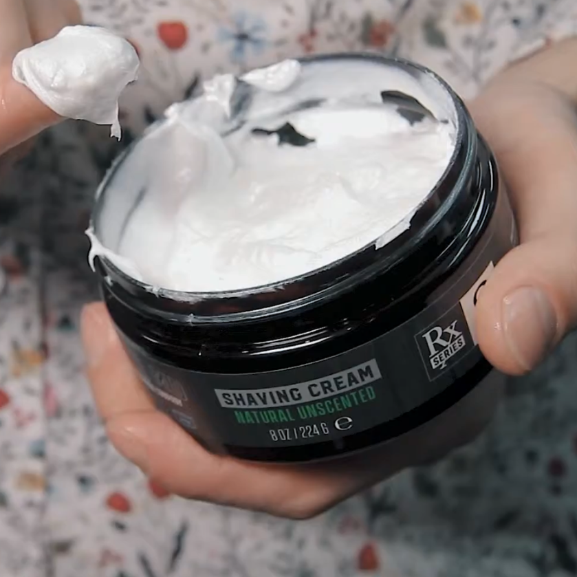 Shave Cream - Sandalwood (non-lathering) 8oz - MADE IN USA