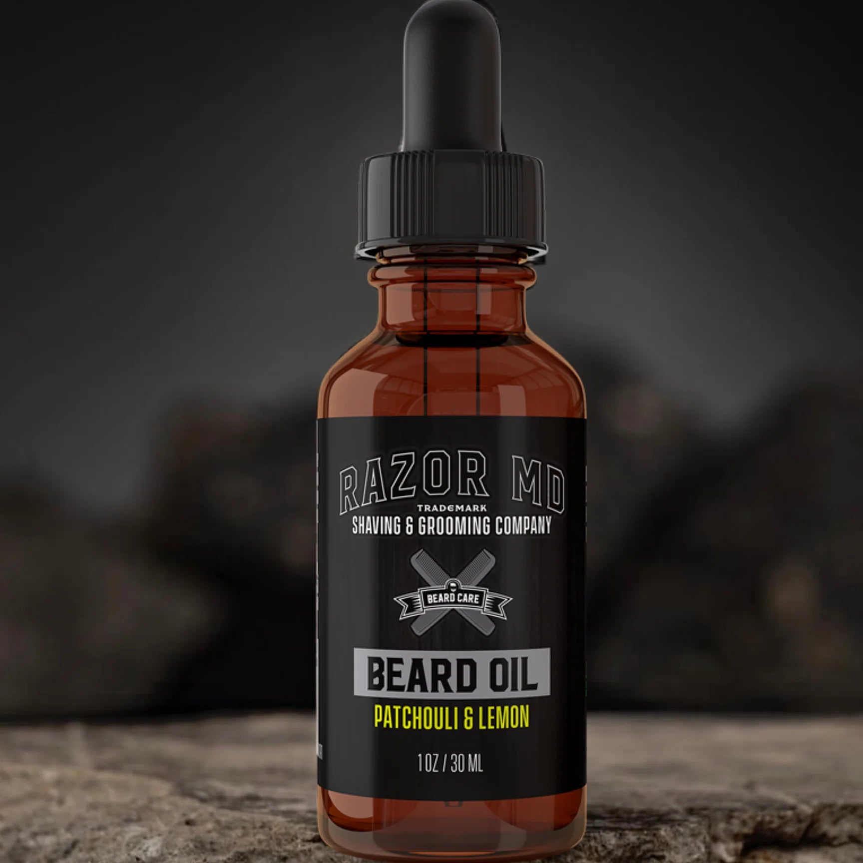 Aceite para barba - Pachulí y limón 